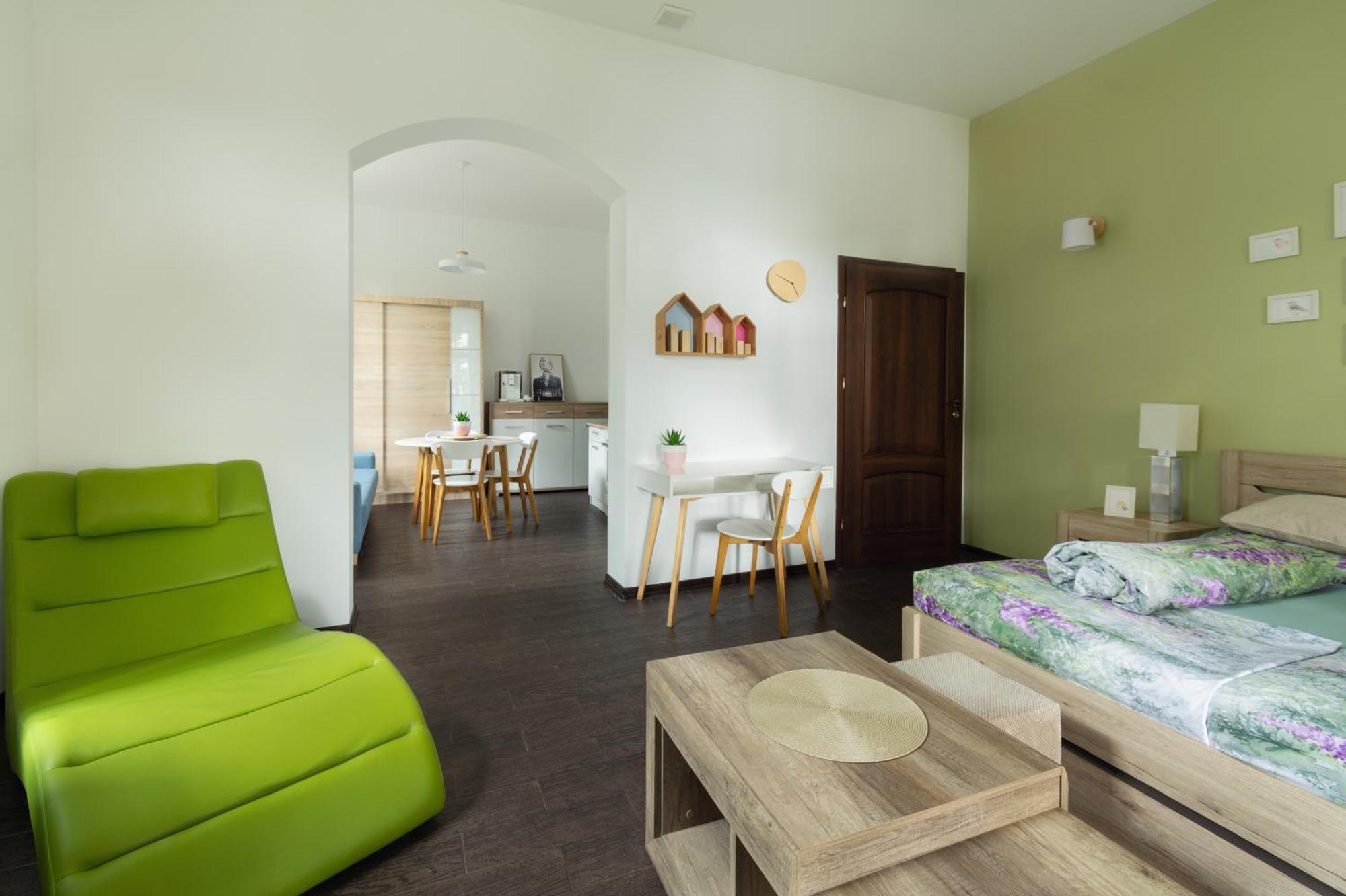 דירות שצ'צ'ינק Apartament Ptasie Radio מראה חיצוני תמונה