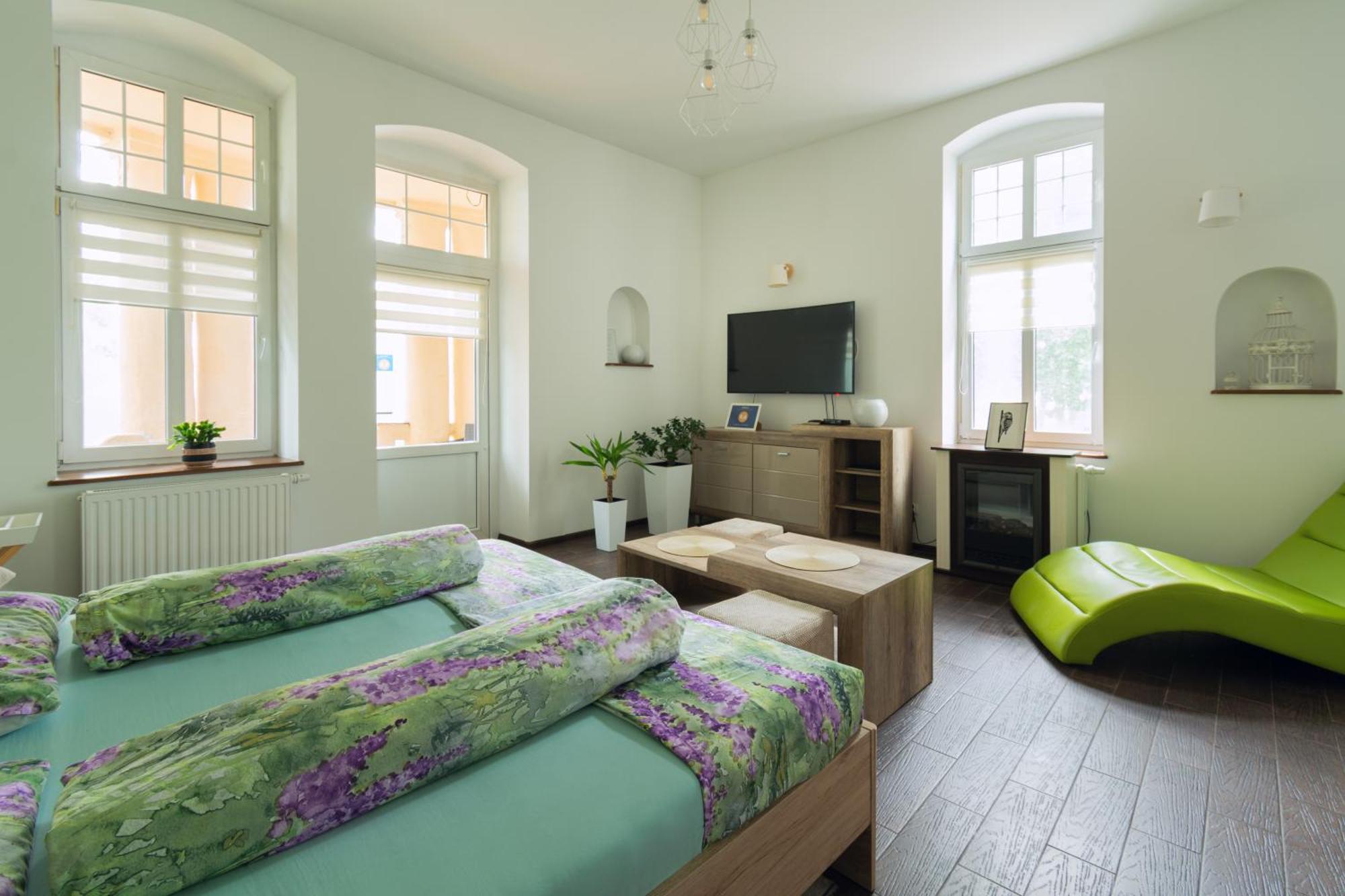 דירות שצ'צ'ינק Apartament Ptasie Radio מראה חיצוני תמונה